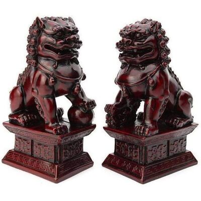Rzeźba ochronna i szczęścia - Guardian Lions 17cm Rzeźba ochronna i szczęścia - Guardian Lions 17cm