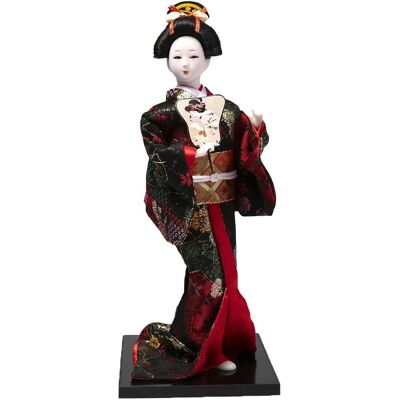 Lachinuse Japanische Puppe - Traditionelle Kimono-Figur - 31cm Lachinuse Japanische Puppe - Traditionelle Kimono-Figur - 31cm