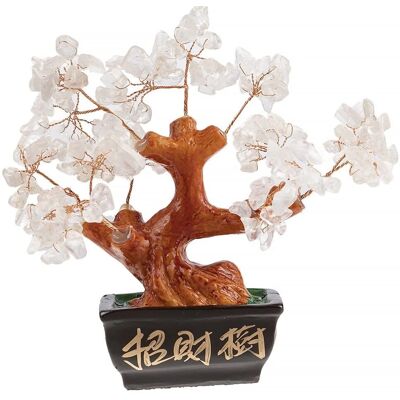 Nieznana Marka - Drzewo Feng Shui 17x12x6cm - Tradycyjna Sztuka Kryształu Nieznana Marka - Drzewo Feng Shui 17x12x6cm - Tradycyjna Sztuka Kryształu