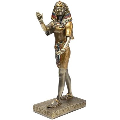 Lachineuse Faraon Egipska Figura - Egipski Motyw, Żywica, 31x8cm - Figura Lachineuse Faraon Egipska Figura - Egipski Motyw, Żywica, 31x8cm - Figura