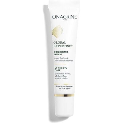 Onagrine Global Expertise Soin Regard Liftant - 15ml - Publicité Onagrine Global Expertise Soin Regard Liftant - 15ml - Publicité