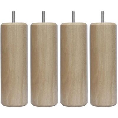 Margot Sängben - Trä Cylindrisk Wengé - 15cm Höjd Margot Sängben - Trä Cylindrisk Wengé - 15cm Höjd