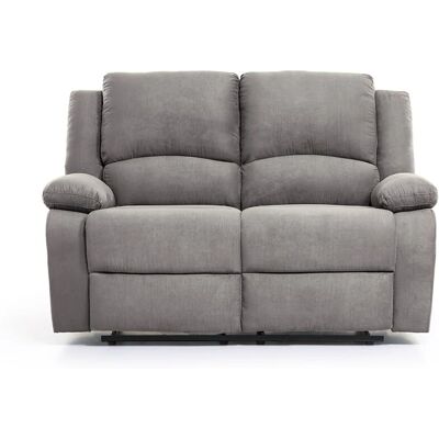 Canapé Microfibre Loungitude Léo 2 Places - Relaxation - Publicité Canapé Microfibre Loungitude Léo 2 Places - Relaxation - Publicité
