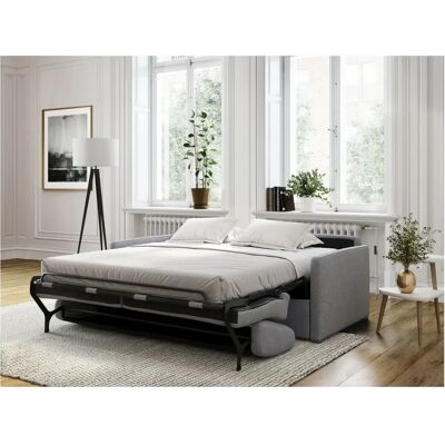 Loungitude - Alice - Gris clair - 200 cm - Canapé-lit - Publicité Loungitude - Alice - Gris clair - 200 cm - Canapé-lit - Publicité