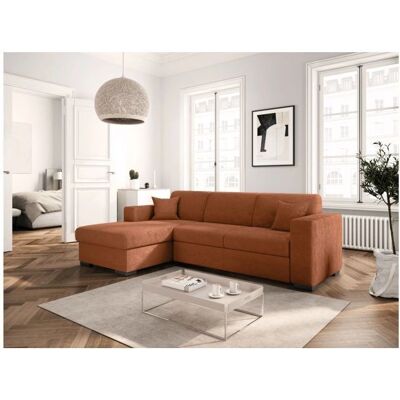 TAMILA - CanapeGaucheVeloursTerracotta - CanapéAngleGaucheVeloursTerracotta - Left-facing - Sofa - Publicité TAMILA - CanapeGaucheVeloursTerracotta - CanapéAngleGaucheVeloursTerracotta - Left-facing - Sofa - Publicité