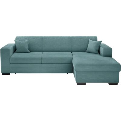 TAMILA Canapé d'angle en Velours - Sofa Corner - Publicité TAMILA Canapé d'angle en Velours - Sofa Corner - Publicité