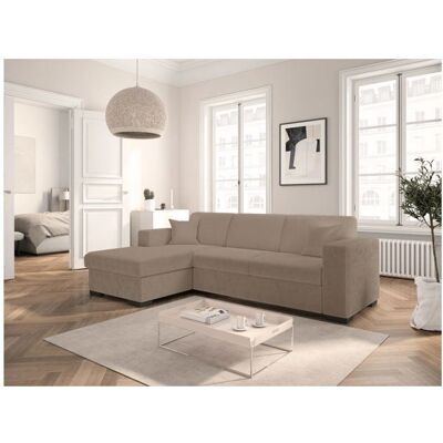 Loungitude - FUJI XL - Taupe - Left - Sofa bed - Publicité Loungitude - FUJI XL - Taupe - Left - Sofa bed - Publicité