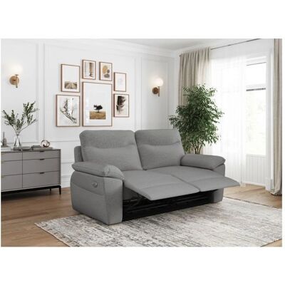 NEA - 3P Electric Recliner - Gris - Sofa - Publicité NEA - 3P Electric Recliner - Gris - Sofa - Publicité