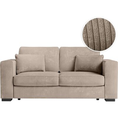 Loungitude - BELAMI - Taupe - 2 places - Sofa - Publicité Loungitude - BELAMI - Taupe - 2 places - Sofa - Publicité