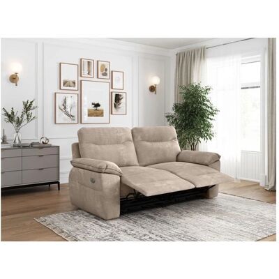 NEA - Canapé relax électrique 3 places - Taupe - Canapé relax - Publicité NEA - Canapé relax électrique 3 places - Taupe - Canapé relax - Publicité