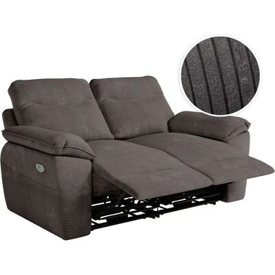 NEA - Velour Grey 2P - Velour Grey - 2 Places - Canapé Relax électrique - Publicité NEA - Velour Grey 2P - Velour Grey - 2 Places - Canapé Relax électrique - Publicité