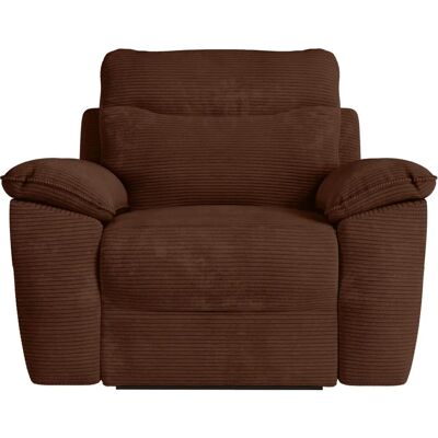 NEA Fauteuil relaxation - marron velours côtelé - manuel - fauteuil - Publicité NEA Fauteuil relaxation - marron velours côtelé - manuel - fauteuil - Publicité