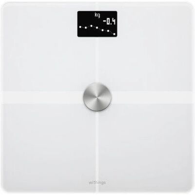 Withings Body+ Weiße Smartwaage mit Körperzusammensetzung, BMI, Herzfrequenz Withings Body+ Weiße Smartwaage mit Körperzusammensetzung, BMI, Herzfrequenz