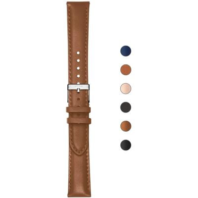 Withings Leder-Armband 18mm - Dunkelbraun - Uhrenarmband Withings Leder-Armband 18mm - Dunkelbraun - Uhrenarmband