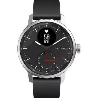 Withings HWA09 42mm Black Smart Watch ECG Heart Rate Sleep Tracking Withings HWA09 42mm Black Smart Watch ECG Heart Rate Sleep Tracking