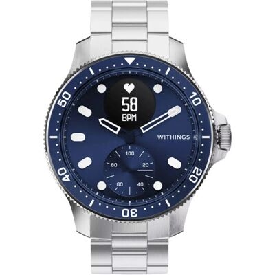 Withings Horizon Smartwatch - EKG, SpO2, Blau - 43mm Withings Horizon Smartwatch - EKG, SpO2, Blau - 43mm