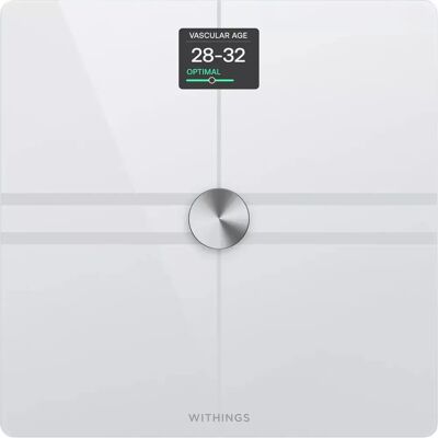 Withings Body Comp Weiß - Vollständige Körperzusammensetzung & Gesundheitswaage Withings Body Comp Weiß - Vollständige Körperzusammensetzung & Gesundheitswaage