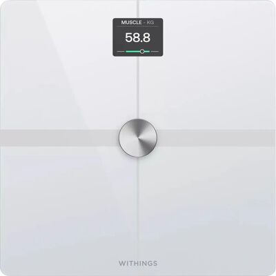 Withings Body Smart Weiß - Persönliche Waage mit Körperzusammensetzung & Herzfrequenz Withings Body Smart Weiß - Persönliche Waage mit Körperzusammensetzung & Herzfrequenz