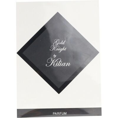 Kilian Gold Knight Eau de Parfum - Vanille Boisée - Rechargeable 50ml - Publicité Kilian Gold Knight Eau de Parfum - Vanille Boisée - Rechargeable 50ml - Publicité