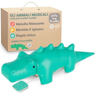 Little Big Friends Achille Crocodile Musical - Jouet musical crocodile - Publicité Little Big Friends Achille Crocodile Musical - Jouet musical crocodile - Publicité