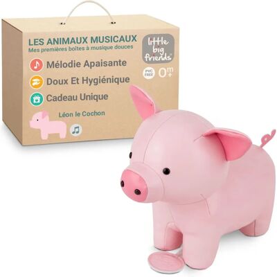 Peluches musicales Little Big Friends - Cochon Musical - Publicité Peluches musicales Little Big Friends - Cochon Musical - Publicité