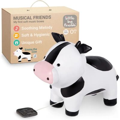 BabyToLove Emma la Vache Peluche Musicale - 20cm BabyToLove Emma la Vache Peluche Musicale - 20cm