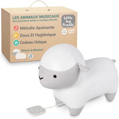 Little Big Friends Simon le Mouton Jouet Musical - Mouton pour Bébé Little Big Friends Simon le Mouton Jouet Musical - Mouton pour Bébé