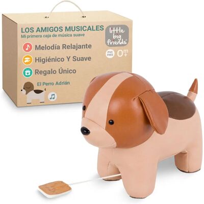 Peluches Musicales Little Big Friends Adrien - Cadeau pour Bébé - Publicité Peluches Musicales Little Big Friends Adrien - Cadeau pour Bébé - Publicité
