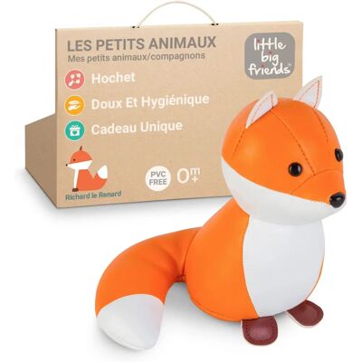 LITTLE BIG FRIENDS Ricardo Renard le Renard 10cm - Peluche - Publicité LITTLE BIG FRIENDS Ricardo Renard le Renard 10cm - Peluche - Publicité