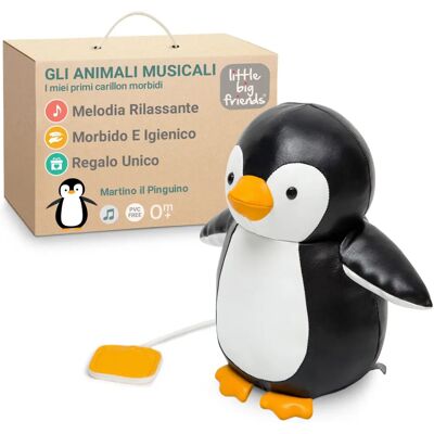 Peluches pingouin Little Big Friends - Jouet musical pour bébés - Publicité Peluches pingouin Little Big Friends - Jouet musical pour bébés - Publicité