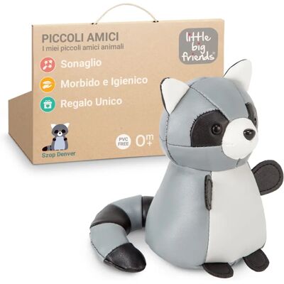 Little Big Friends Denver Gris Peluche - Peluche - Publicité Little Big Friends Denver Gris Peluche - Peluche - Publicité