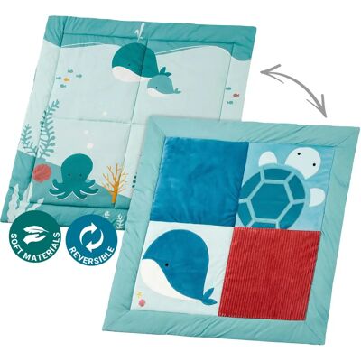 Tapis de Jeu Réversible Océan de Little Big Friends - Publicité Tapis de Jeu Réversible Océan de Little Big Friends - Publicité