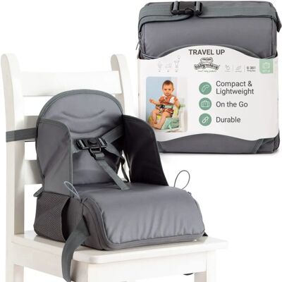 Rehausseur Travel Up BabyToLove gris - BabyToLove - Publicité Rehausseur Travel Up BabyToLove gris - BabyToLove - Publicité