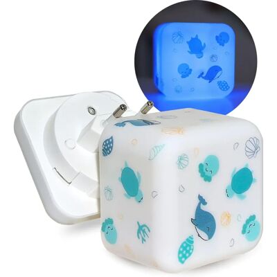 Cloud B Veilleuse Cube B Océan - Veilleuse Cloud B Veilleuse Cube B Océan - Veilleuse