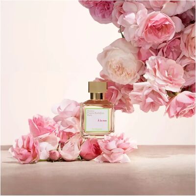 Maison Francis Kurkdjian La Rose Eau de Parfum - Roses Damascena & Centifolia - Publicité Maison Francis Kurkdjian La Rose Eau de Parfum - Roses Damascena & Centifolia - Publicité