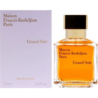 Maison Francis Kurkdjian Grand Soir Eau de Parfum 70ml - Fragranza Unisex Elegante Maison Francis Kurkdjian Grand Soir Eau de Parfum 70ml - Fragranza Unisex Elegante