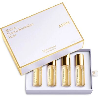 Ensemble de Parfums Maison Francis Kurkdjian APOM, 4 x 4ml - Publicité Ensemble de Parfums Maison Francis Kurkdjian APOM, 4 x 4ml - Publicité