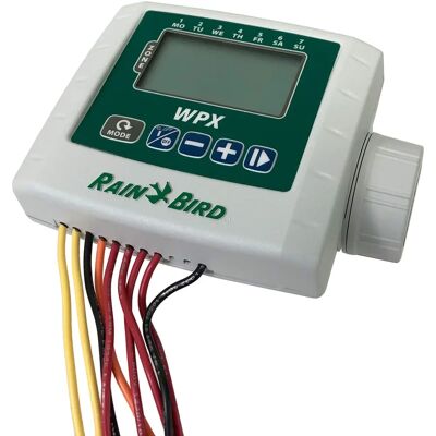 Rain Bird - Programmateur 9V - 4 Zones Série WPX - Sans Valve - Publicité Rain Bird - Programmateur 9V - 4 Zones Série WPX - Sans Valve - Publicité