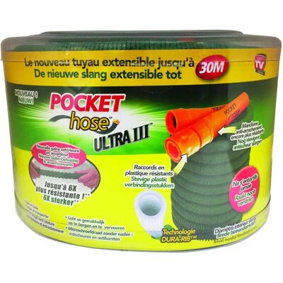Tuyau de jardin TempsL Ultra 3 - Léger, résistant UV, 30m - Publicité Tuyau de jardin TempsL Ultra 3 - Léger, résistant UV, 30m - Publicité