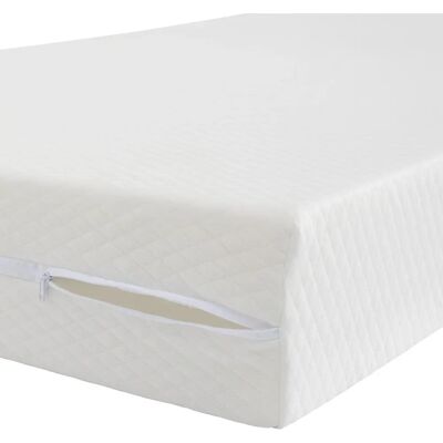 Housse rénove matelas 15cm blanche - Protège-matelas - Publicité Housse rénove matelas 15cm blanche - Protège-matelas - Publicité