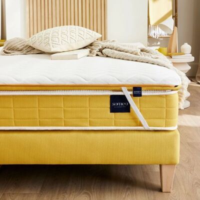 Someo S55 Surmatelas 7cm - Hypoallergénique, Français, Soutien - Publicité Someo S55 Surmatelas 7cm - Hypoallergénique, Français, Soutien - Publicité