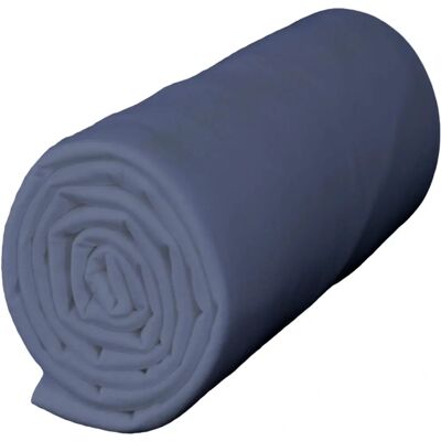 Terre de Nuit - Drap housse jersey - bleu océan - 40 cm - Publicité Terre de Nuit - Drap housse jersey - bleu océan - 40 cm - Publicité