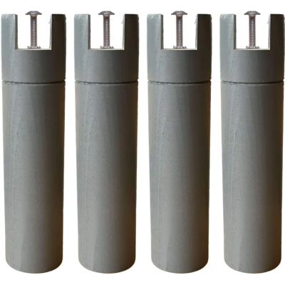 Pieds de cadre Someo en hêtre - Hauteur 25cm - Durable & Écologique - Publicité Pieds de cadre Someo en hêtre - Hauteur 25cm - Durable & Écologique - Publicité