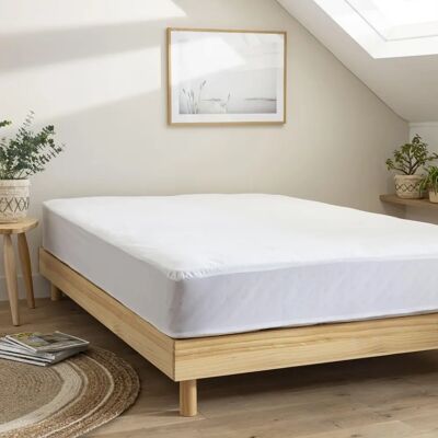 Terre de Nuit - Molleton 100% coton bio - Mattress Protector - Publicité Terre de Nuit - Molleton 100% coton bio - Mattress Protector - Publicité