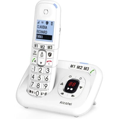 Téléphone sans fil Alcatel XL785 avec grand écran - Voix, DECT, ID appelant - Publicité Téléphone sans fil Alcatel XL785 avec grand écran - Voix, DECT, ID appelant - Publicité