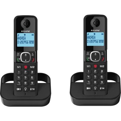 Alcatel F860 DUO EU Téléphone sans fil - DECT avec affichage Alcatel F860 DUO EU Téléphone sans fil - DECT avec affichage