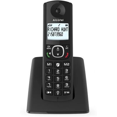 Alcatel F530 - Teléfono inalámbrico con bloqueo de llamadas y manos libres Alcatel F530 - Teléfono inalámbrico con bloqueo de llamadas y manos libres