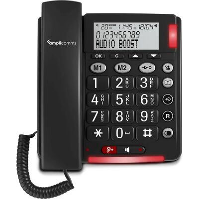Amplicomms Bigtel 48 Plus - Seniorentelefon - Große Tasten Amplicomms Bigtel 48 Plus - Seniorentelefon - Große Tasten