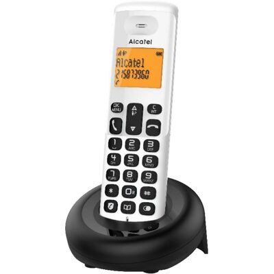 Alcatel E160 Weiß Drahtloses Telefon - Telefon Alcatel E160 Weiß Drahtloses Telefon - Telefon