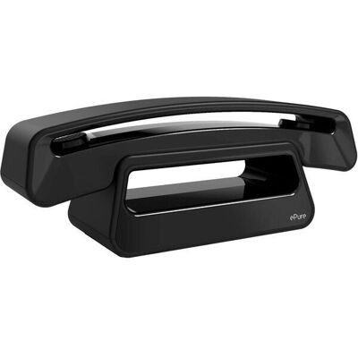 Alcatel - Epure Iconic - Black - Cordless Home Phone Alcatel - Epure Iconic - Black - Cordless Home Phone